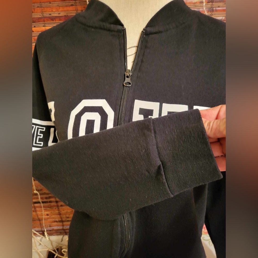 Bobbie Brooks Black Zip-Up Jacket/Sweatshirt - Picture 6 of 6
